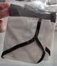 纯棉内裤女7A抗菌100%全棉内档收腹舒适透气无痕少女中腰三角裤 1条-随机色彩 L （100-120斤） 实拍图