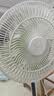 美的（Midea）【幸运草安睡1S】一级能效直流变频声控电风扇家用遥控卧室静音落地扇台式桌面抗菌大风力转页扇 实拍图
