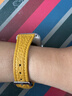 ROMISS适用于iwatch苹果手表表带apple watch S11/10/9/8/7表带意大利荔枝纹真皮腕带高级感轻奢手表链 胭脂红（小蛮腰女款） (S) 40/41/42表盘通用-银色表扣 实拍图