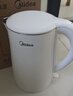 美的（Midea）电热水壶烧水壶养生大功率304食品级不锈钢1800W快烧自动断电泡茶1.7L容量MK-SH17X103 实拍图