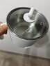 美的（Midea）【品牌直营】宿舍电煮锅不锈钢小型多功能一锅多用泡面锅小型迷你电煮锅小电锅便携式煮面锅电火锅 1.7L 【304内胆 0涂层】XZE1611 实拍图