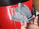 偶森儿童骑行手套运动防滑单杠攀岩攀爬户外自行车学生男女童半指手套 实拍图