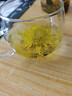茗愿高硼硅玻璃花茶杯办公泡水茶杯耐高温防炸裂隔热透明带把手玻璃杯 【大容量花茶杯】400ml 实拍图