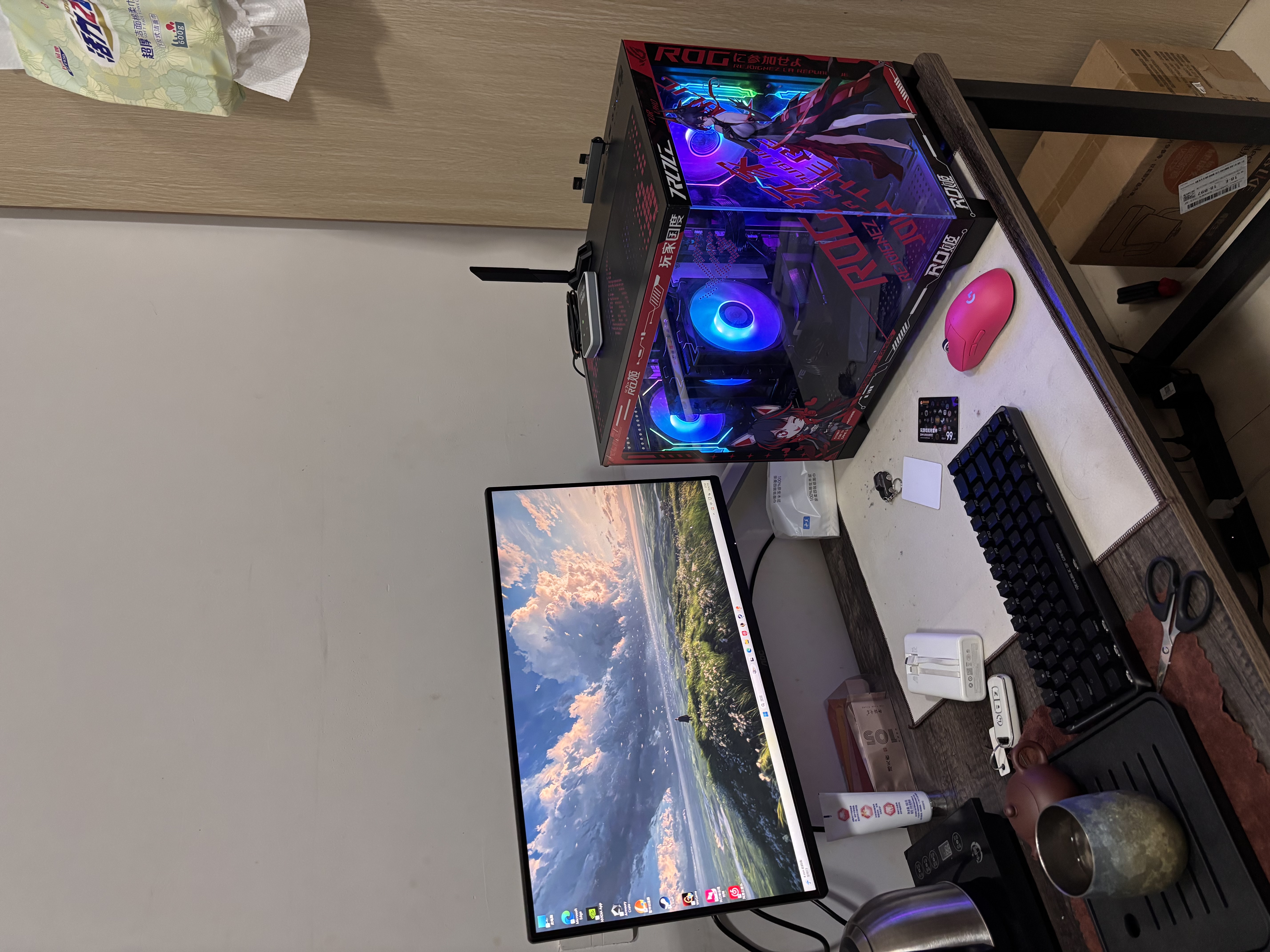 AOC 24英寸2K电竞显示器FastIPS 低蓝光1ms三角洲游戏小钢炮电脑显示屏幕HDR 【新】2K 180Hz低蓝光Q24G51 实拍图