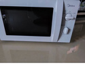 美的（Midea）快捷微波炉 家用小型 360°转盘加热 旋钮操控 易洁内胆2026新款（M1-L213B二代） 实拍图