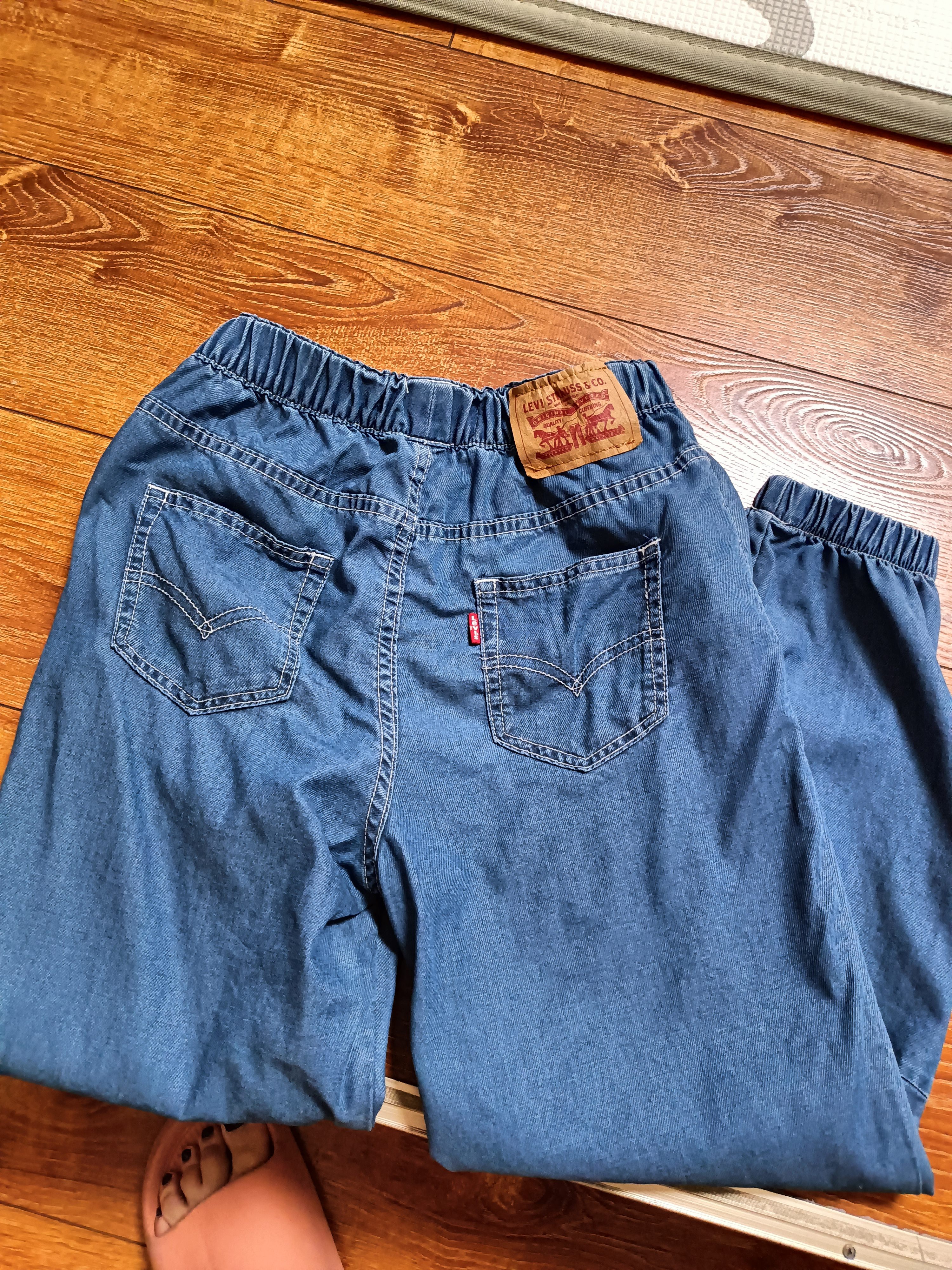 李维斯（Levi's）【天丝儿童牛仔裤】男童裤子透气夏季防蚊裤长裤儿童 湖底蓝 【夏季透气 天丝面料】 140 /60 【建议身高128-140cm】 实拍图