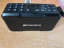 山水（SANSUI）M37老人收音机音响蓝牙音箱多媒体便携式户外音响小型迷你小音箱低音炮插卡收音机音乐播放器 黑色 实拍图