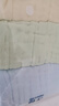 子初 婴儿洗脸巾毛巾口水巾方巾 宝宝泡泡纯棉纱方巾6条装 30*30cm 实拍图