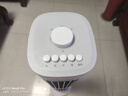 美的（Midea）【双向送风】定时塔扇/家用电风扇/大风力无叶风扇/轻音电扇/柔风落地扇/立式摇头小风扇 ZAJ09JX 实拍图