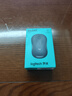 罗技（Logitech）M221 轻音鼠标 无线鼠标 办公鼠标 对称鼠标 带无线微型接收器 雾霭蓝 实拍图