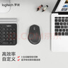 罗技（Logitech）M720 鼠标 无线蓝牙鼠标 办公鼠标 右手鼠标 大手鼠标 优联 黑色 带无线2.4G接收器 实拍图