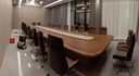 大型会议桌会议室长方形高端实木皮会议桌高档椭圆形办公台长条桌 6000x2000x750mm 会议桌 实拍图