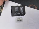 闪迪（SanDisk）128GB TF（MicroSD）4K内存卡 行车记录仪 监控摄像头专用 循环录制10,000小时 高耐用存储卡 实拍图