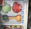 澳贝（auby）婴儿玩具抚触球宝宝触觉手抓沙锤可啃咬0-6个月新生儿周岁礼盒 实拍图