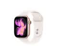 Apple/苹果 Watch S11 智能手表GPS款42毫米玫瑰金色铝金属表壳淡桃粉色运动型表带S/M MEUN4CH/B 实拍图