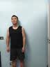 罗蒙（ROMON）男士保暖衣背心男羽绒蚕丝德绒无痕坎肩10A抗菌内衣马甲 黑 L 实拍图