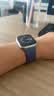 Apple/苹果 Watch S11 智能手表GPS+蜂窝款46毫米银色铝金属表壳雾紫色运动型表带S/M MFDK4CH/B 实拍图