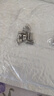 枪灰免打孔太空铝浴室置物架卫生间三角篮壁挂架洗手间墙角收纳架 枪灰色三层—标准款 实拍图
