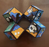 奕思瑞儿童益智玩具3-6岁百变魔方1-3岁熊猫3d立体几何变形积木生日礼物 实拍图