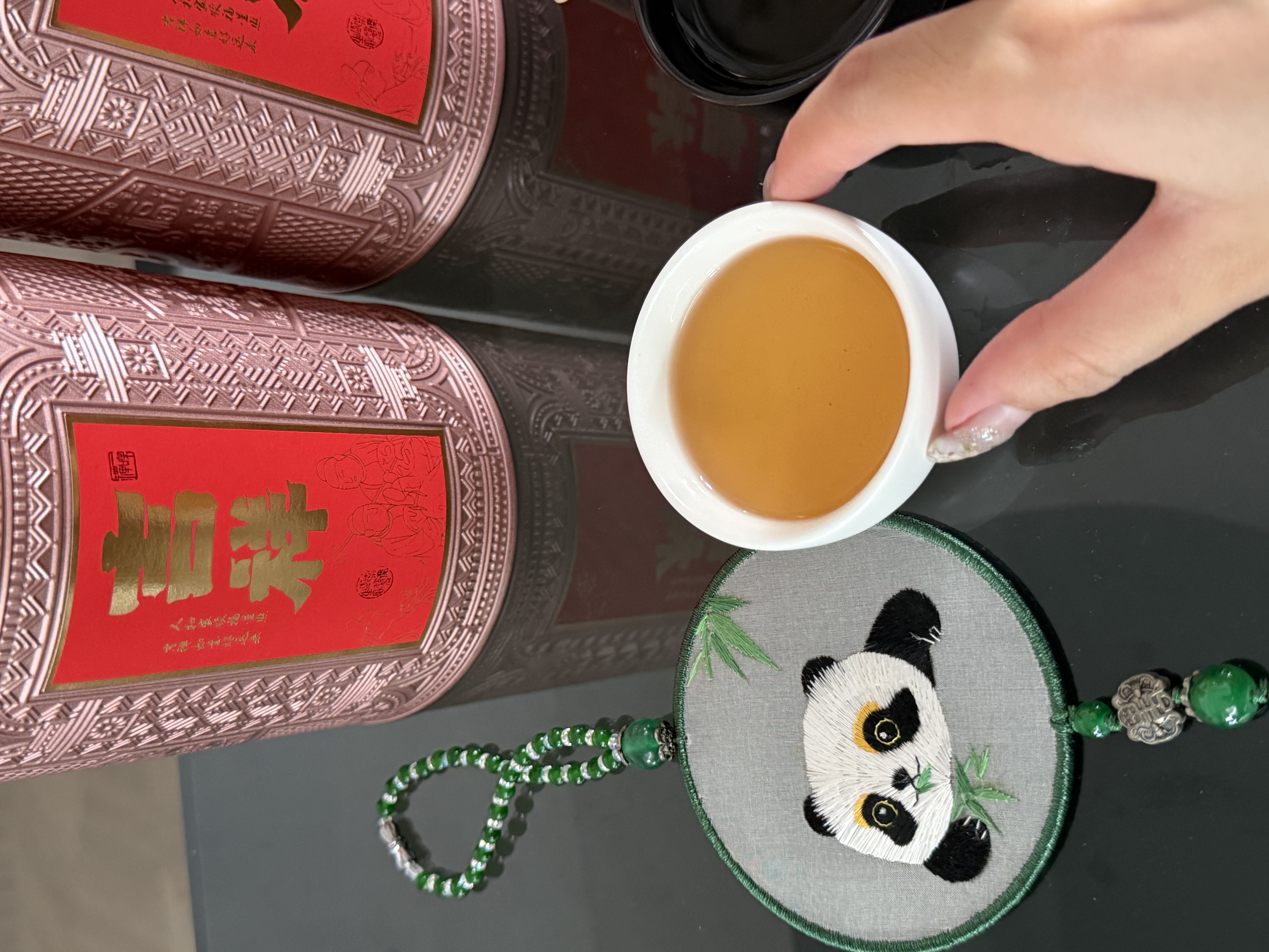 尖造小青柑茶叶礼盒柑普茶熟茶陈皮云南普洱茶中秋送礼品长辈领导300g 实拍图