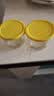 网红咸菜碗玻璃密封罐加厚酱菜盒冰箱保鲜罐小菜泡菜罐分装盒 两只随机装 2个 180ml 实拍图