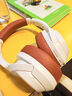 iKF T1 Pro【APP智联互动】头戴式蓝牙耳机无线有线2026新款空间音效耳机超长续航hifi音质复古白 实拍图