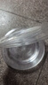 SHUANG YU一次性航空盘26cm*10只水晶碟子零食烧烤野餐加厚圆形盘子 实拍图