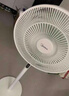 美的（Midea）【幸运草安睡1S】一级能效直流变频声控电风扇家用遥控卧室静音落地扇台式桌面抗菌大风力转页扇 实拍图