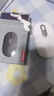 联想（Lenovo）无线蓝牙双模鼠标可充电鼠标 电量显示 鹅卵石造型 轻音按键 轻量化 金属 商务便携 Air Pro白色 实拍图