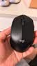 罗技（Logitech）M330 静音鼠标 无线鼠标 办公鼠标 右手鼠标 带无线微型接收器 黑色 实拍图