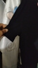 拇指白小T一代纯棉短袖T恤男女26春夏新品休闲小白丅百搭 墨黑男款 XL 实拍图