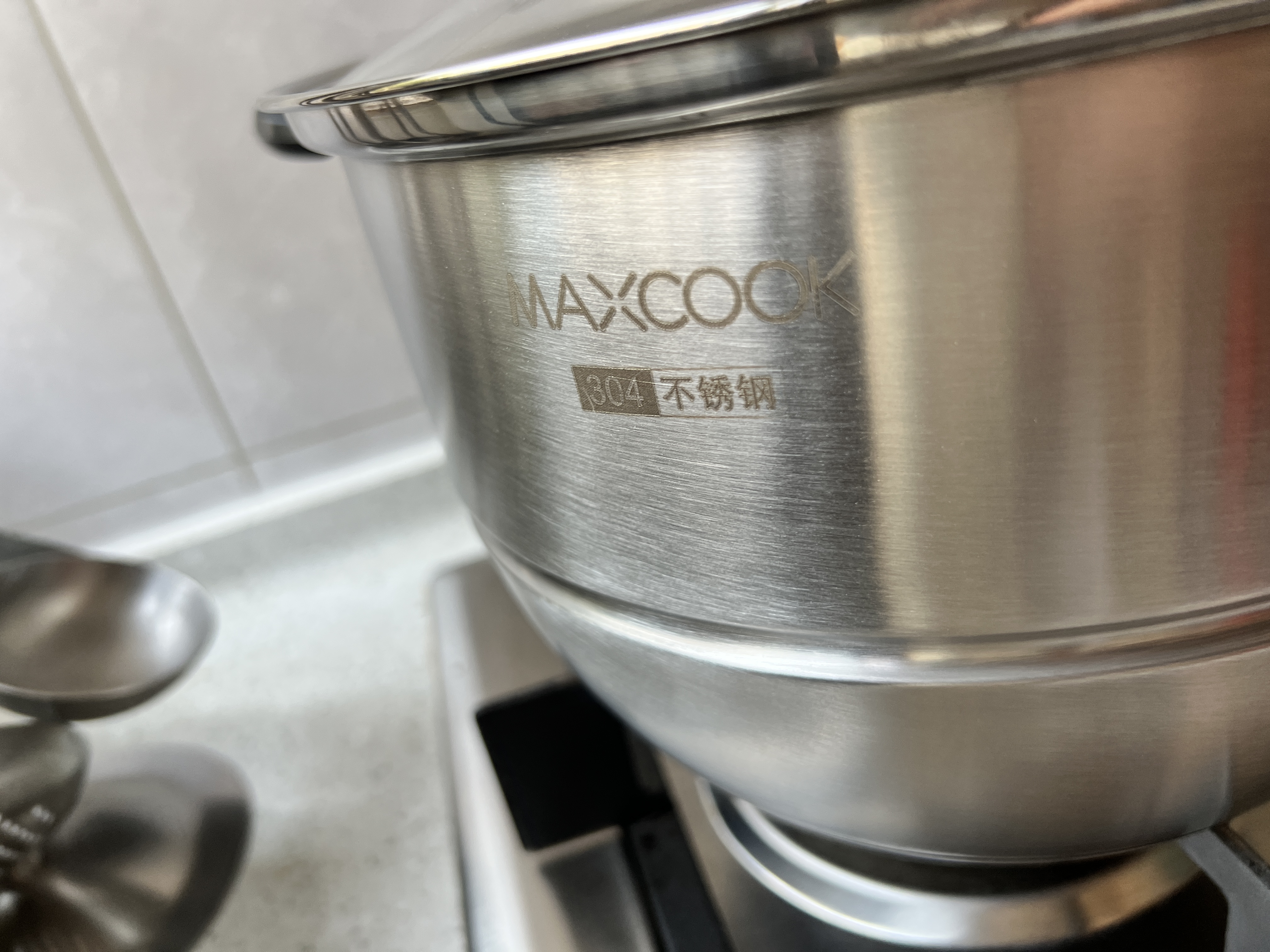 美厨（MAXCOOK）蒸锅 304不锈钢26cm单层蒸锅 加厚复合底燃气炉电磁炉通用 实拍图