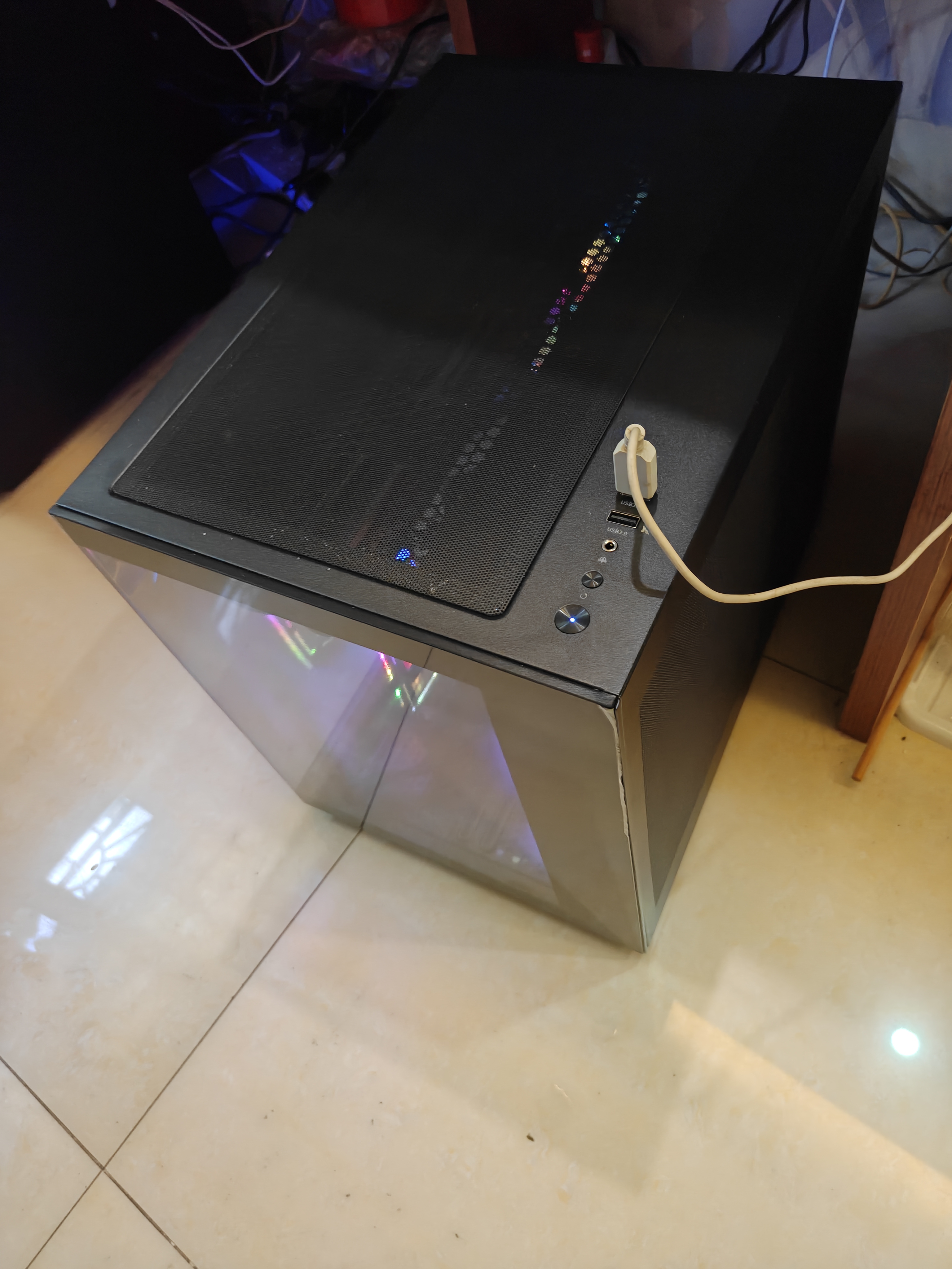 华硕AMD 9800X3D 7800X3D 9850X3D华硕RTX5070 5070TI 5080整机台式电脑游戏主机直播设计AI主机DIY 配二丨R7 9800X3D+无显卡主机 实拍图