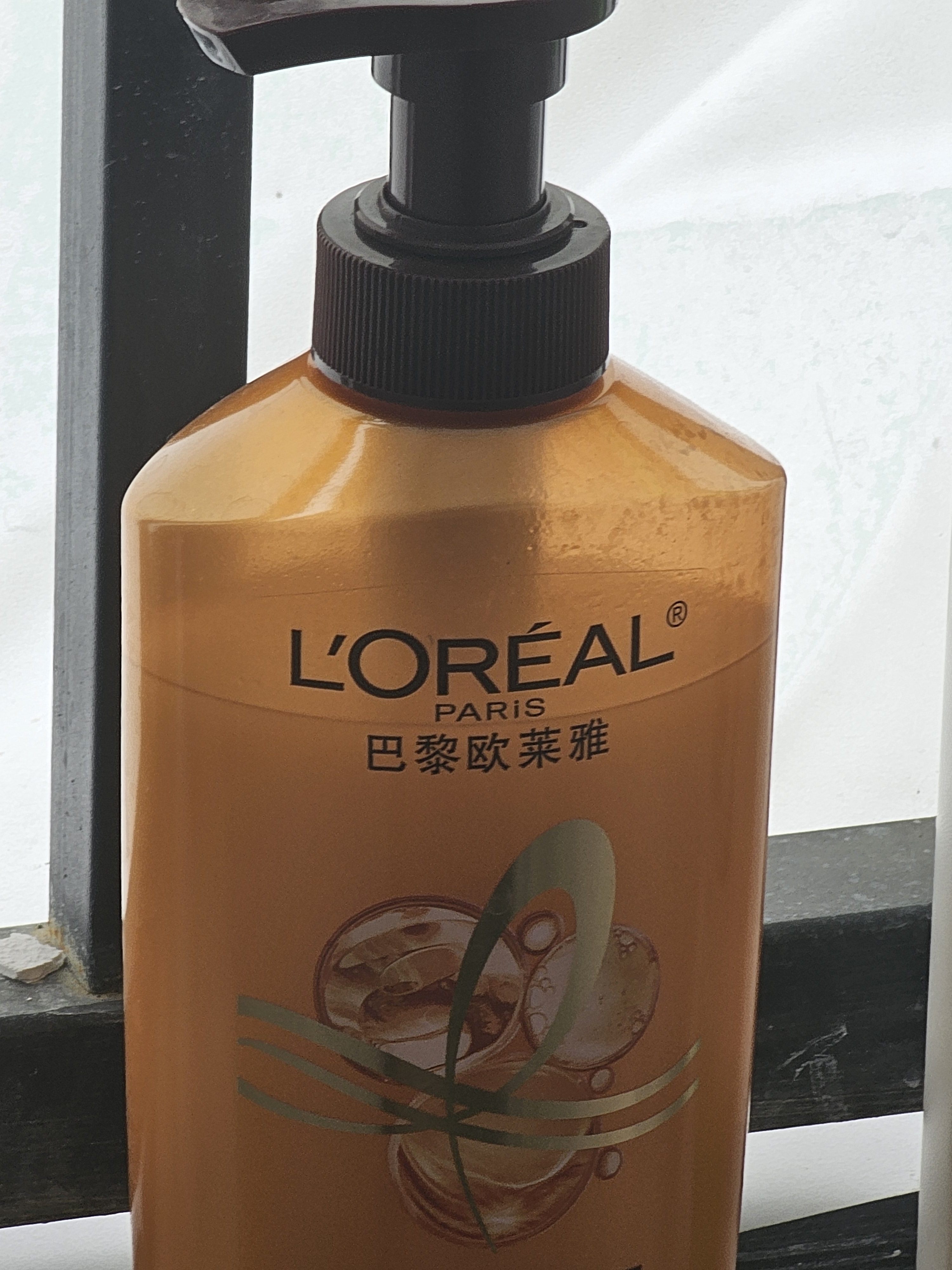 欧莱雅精油润养洗发水柔顺顺滑洗发露500ml 实拍图