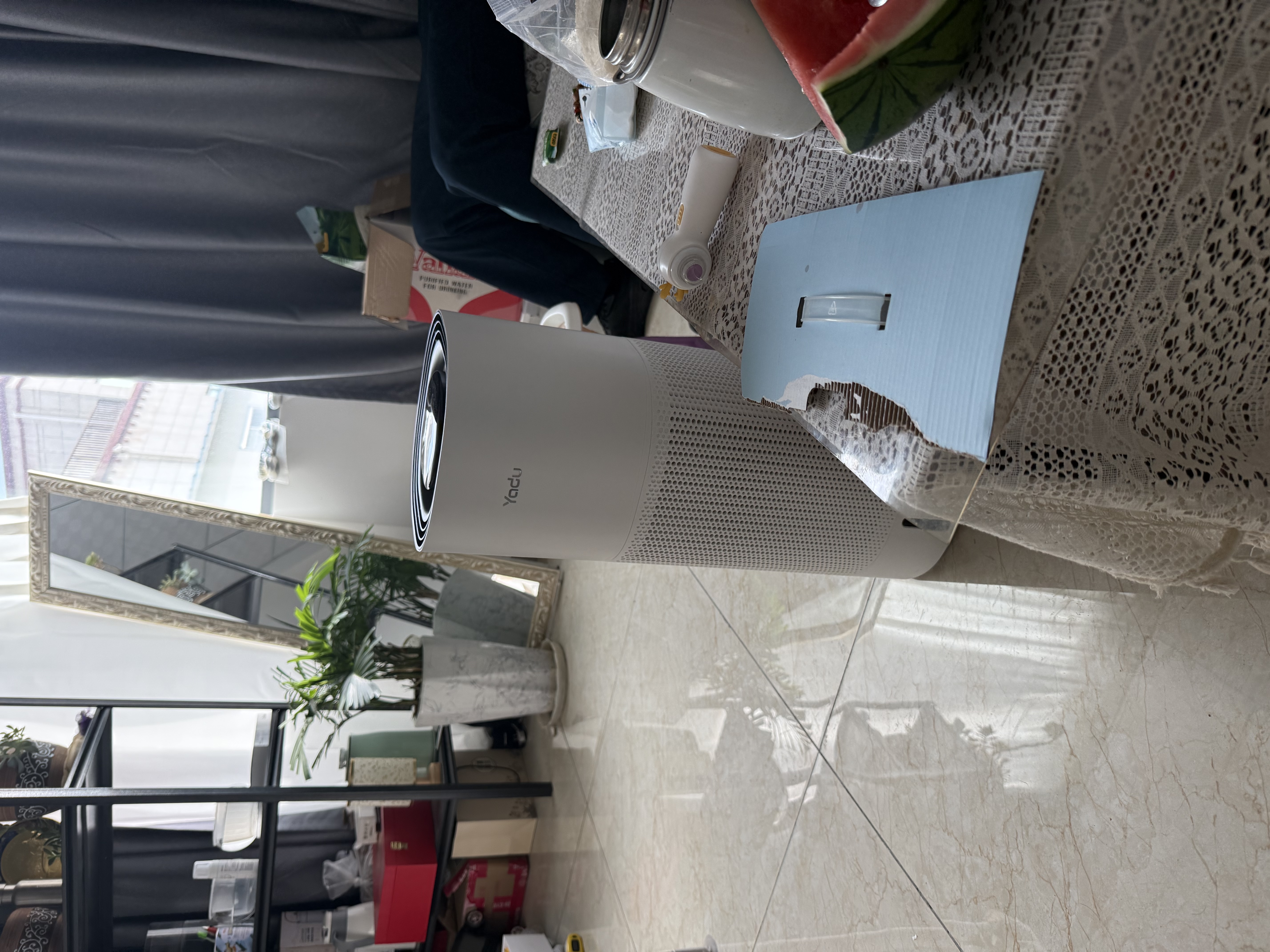 亚都（YADU）加湿器无雾母婴鼻炎除菌 家用卧室客厅办公室大容量10L便携上加水 冷蒸发空气加湿机TJK1000 实拍图