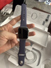 Apple/苹果 Watch S11 智能手表GPS款42毫米银色铝金属表壳雾紫色运动型表带S/M MEUT4CH/B 实拍图