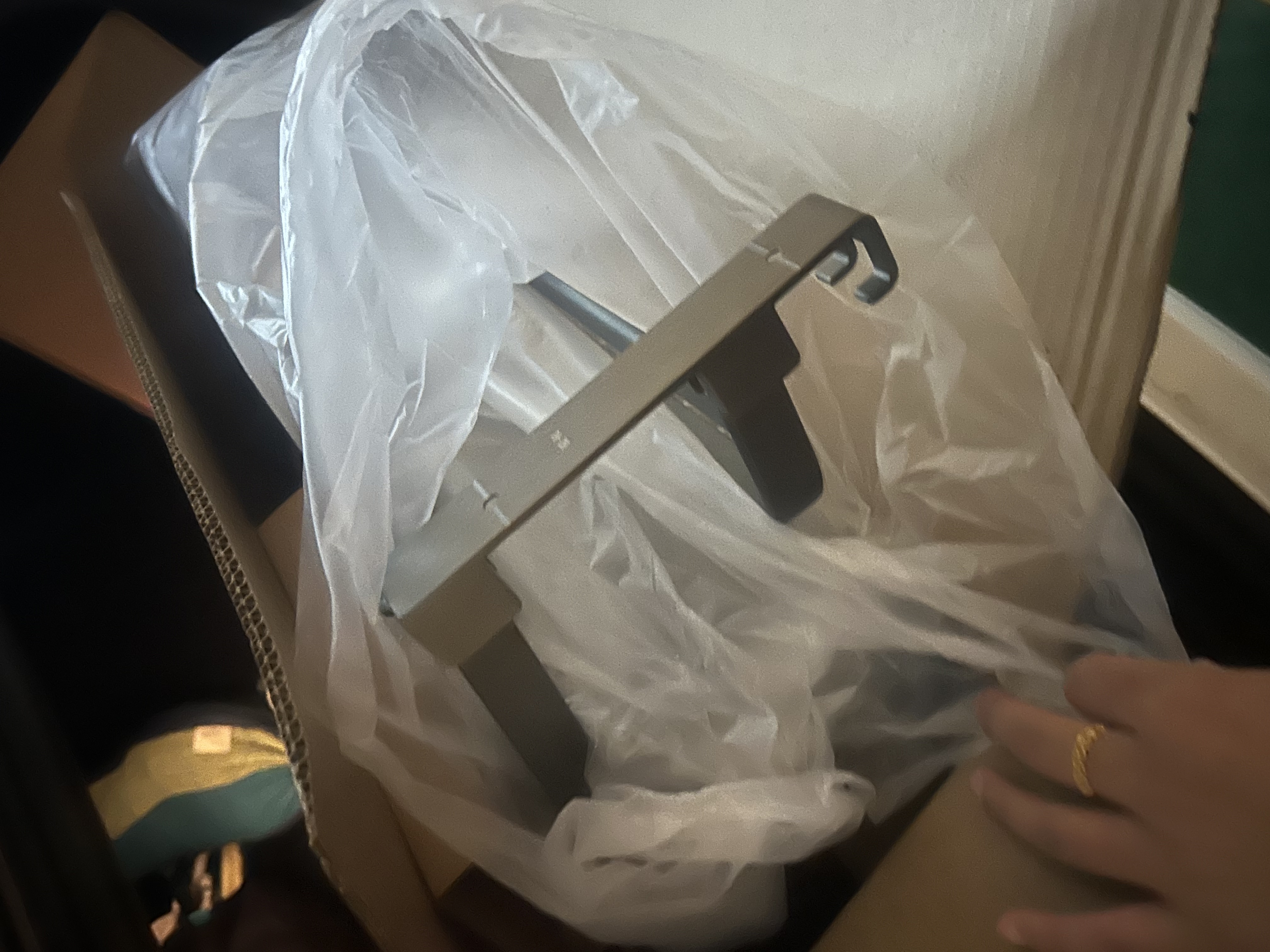 九牧（JOMOO）毛巾架卫生间置物架免打孔双折叠挂件套装太空铝7件套套装93058 实拍图
