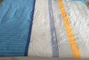 水星家纺被套100%纯棉抗菌单件床上用品单人简约全棉被罩200x230cm 简几 实拍图