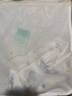 全棉时代婴儿包单针织包巾纯棉抱被新生儿薄空调盖毯包被和平城堡90×90cm 实拍图