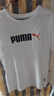 彪马（PUMA）短袖男夏季新款圆领纯棉t恤衫休闲半袖青少年透气运动服高档上衣 【主推经典款】彪马白/纯棉柔软 M 175 【推荐体重120-140斤】 实拍图