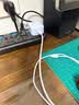 绿联45W充电头双TypeC口氮化镓充电器适用苹果iPhone18ProMax/17Duo/16手机多口插头配1米CC快充线 实拍图