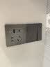 公牛（BULL）开关插座 G12系列五孔插座带USB+Type-C接口30w快充G12E537 灰 实拍图