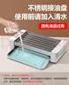 扬子家用多功能电热烧烤炉烤肠机分体可拆洗全自动小型热狗机宿舍家庭三合一电烤盘烤串神器火腿肠机器 304六管烤肠架+接油盘 2层 实拍图