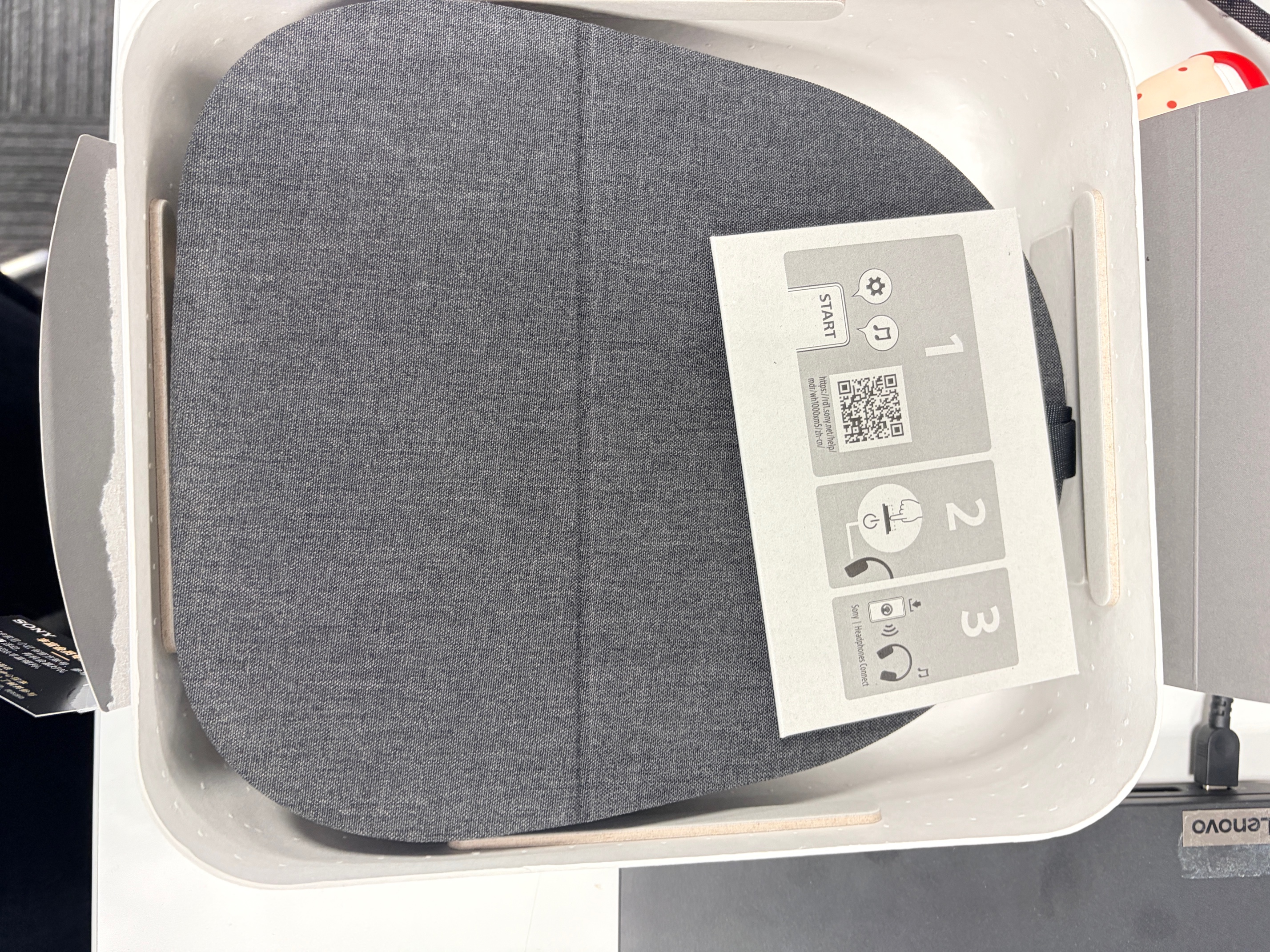 索尼（SONY）WH-1000XM5 头戴式无线降噪 蓝牙耳机 AI智能降噪 黑色 618 苹果耳机 实拍图