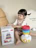 MKBIBI叠叠乐玩具萌鸭不倒翁0-1岁婴幼儿童套圈玩具 实拍图