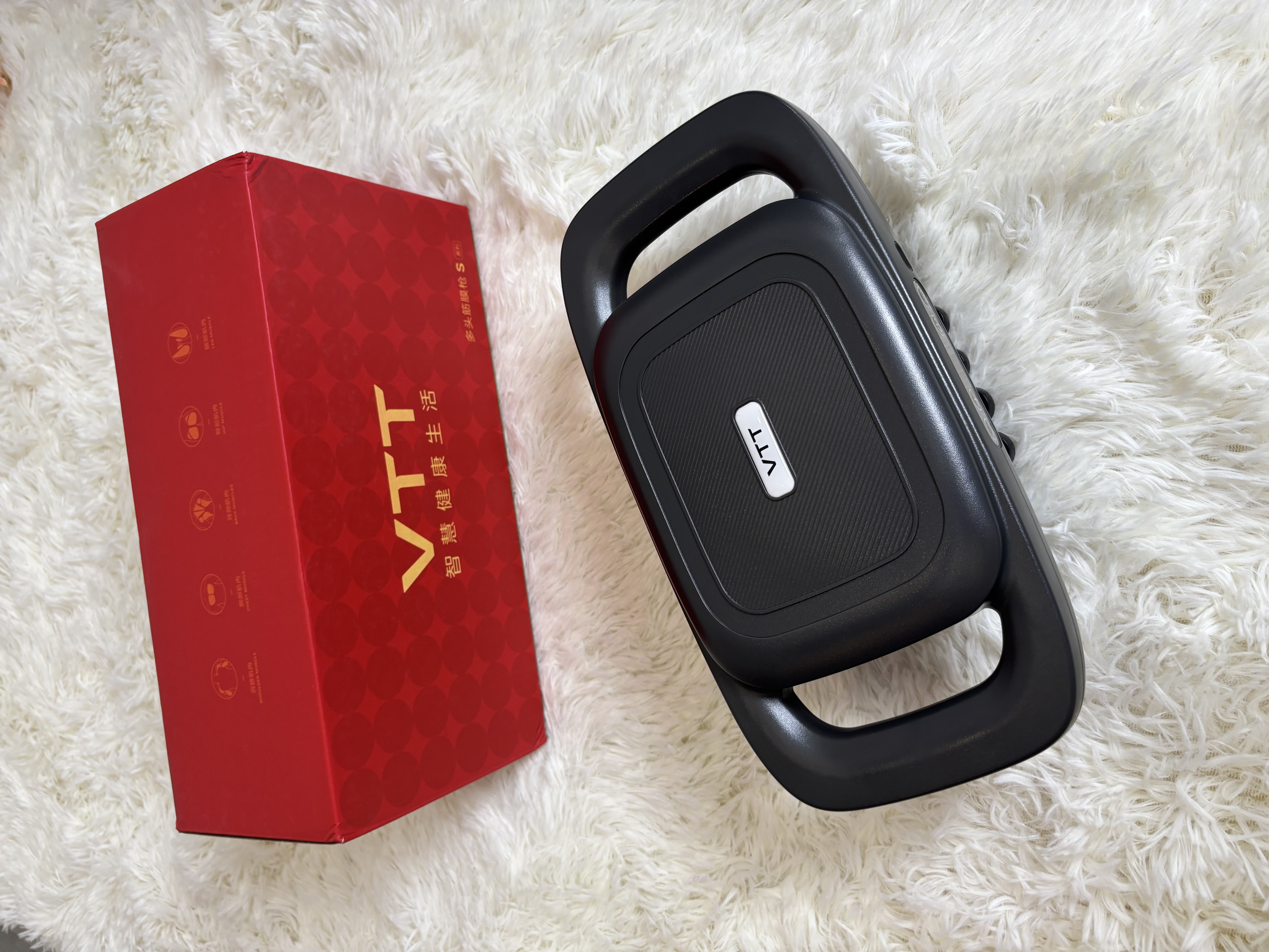 VTT【德国】32头筋膜枪多头肌肉按摩仪三十二腰部腿部全身颈椎16全自动揉捏颈膜器小腿生日礼物 【32头顶配款】30档+68kg力度+锂电池 实拍图