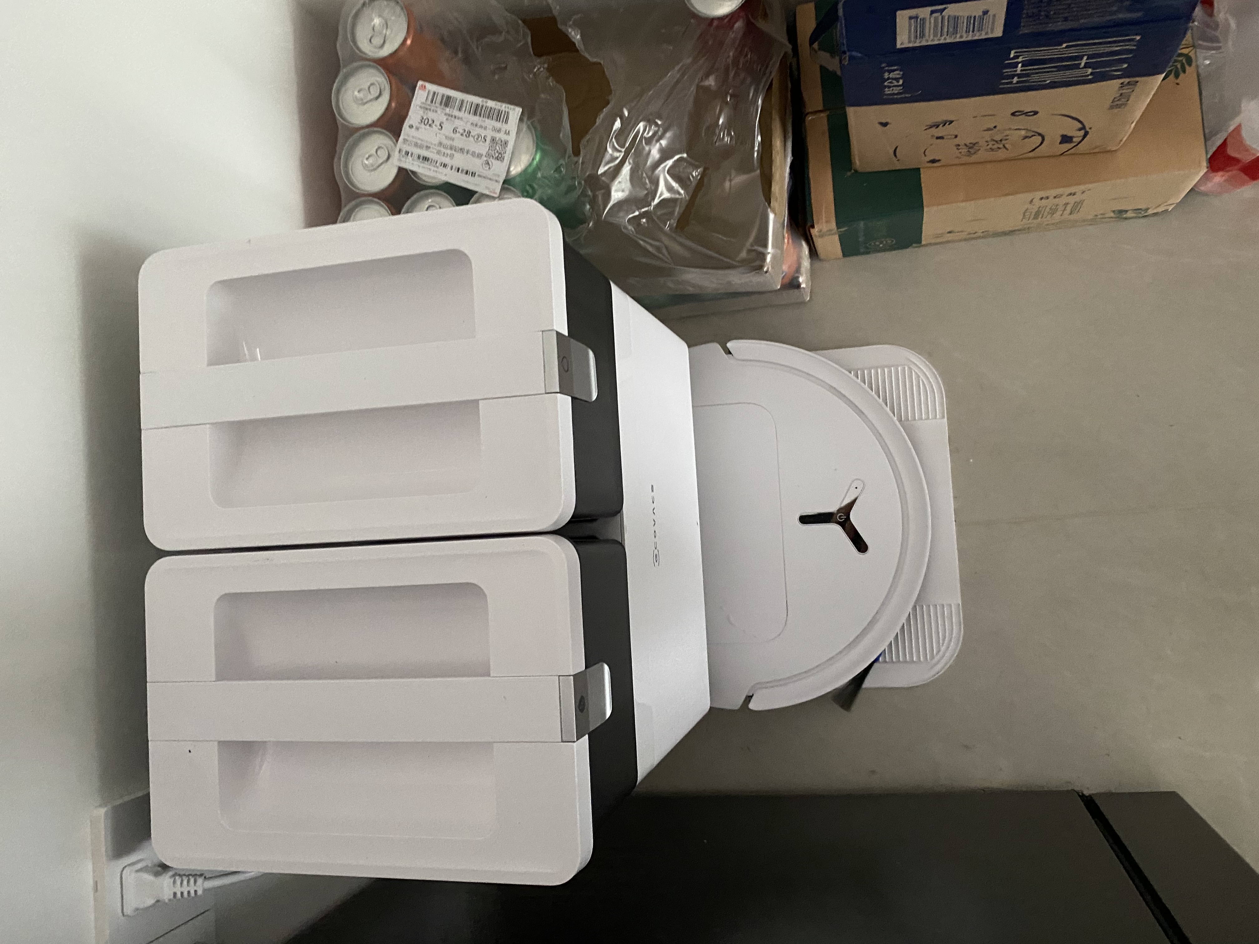 科沃斯T50 PRO扫地机器人扫拖一体自清洗自集尘热水洗家用双机械臂毛发0缠(支持鸿蒙智联) 实拍图