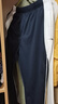 裕达深圳校服初中生高中生夏季校服裤中学运动长裤(薄款) 深蓝色 170 实拍图
