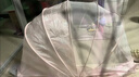 南极人婴儿童蚊帐罩可折叠宝宝防蚊罩婴儿床全罩式通用蒙古包粉色大号 实拍图