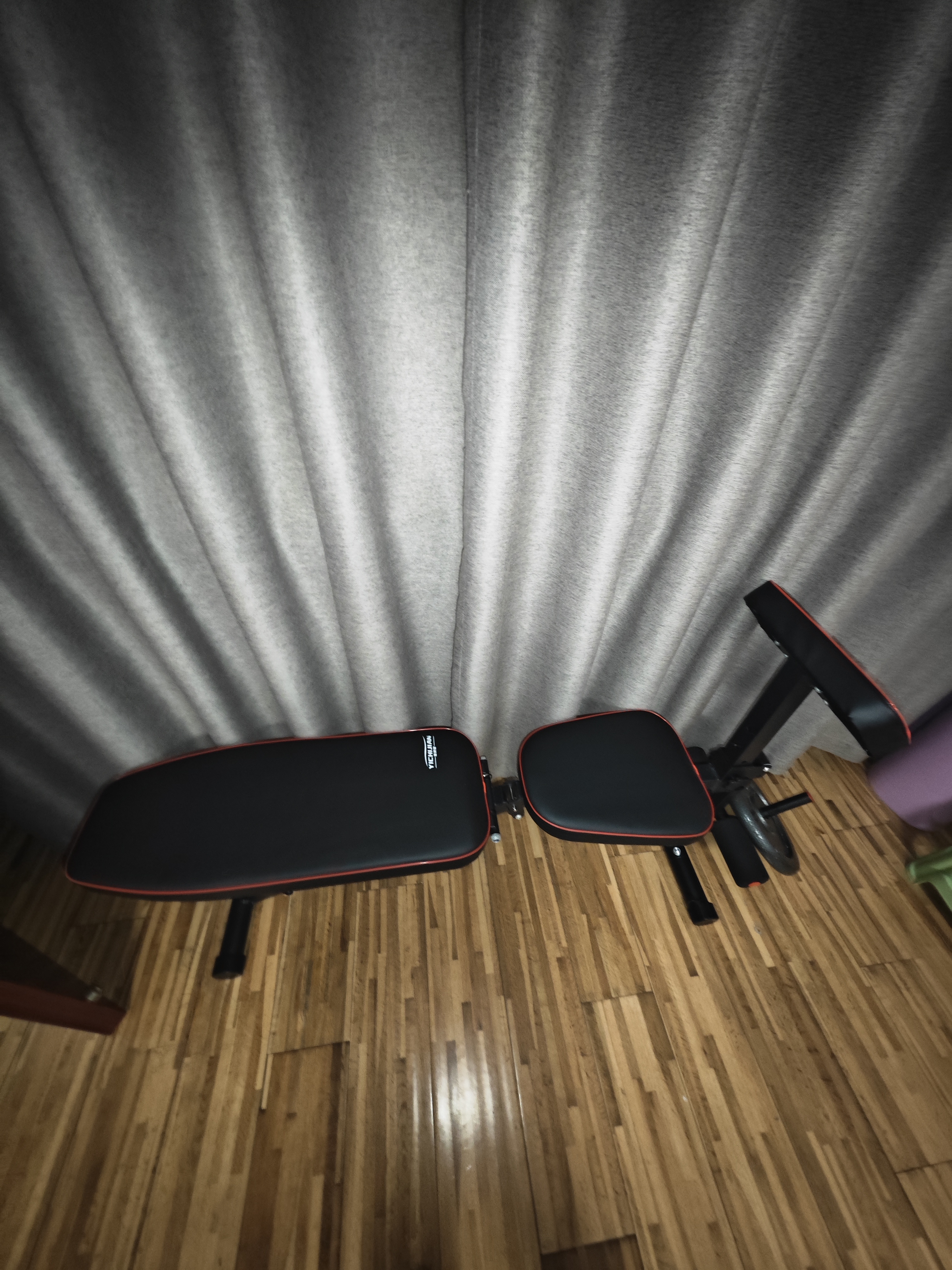 易持健（YICHIJIAN）哑铃凳折叠健身家用多功能卧推凳牧师凳仰卧起坐辅助器健身器材 豪华款功能哑铃凳可折叠 实拍图
